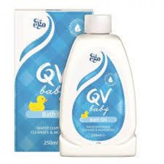 Qv Baby Bath Oil 250ml